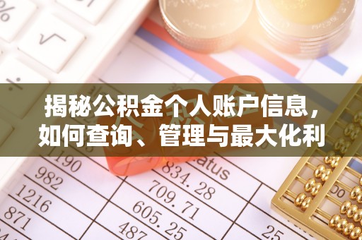 浦江揭秘公积金个人账户信息，如何查询、管理与最大化利用