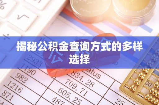 浦江揭秘公积金查询方式的多样选择