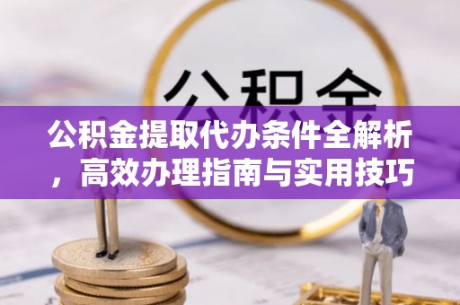 浦江公积金提取代办条件全解析，高效办理指南与实用技巧