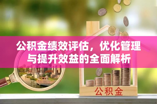 浦江公积金绩效评估，优化管理与提升效益的全面解析